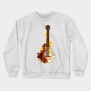 Guitar Painting Crewneck Sweatshirt